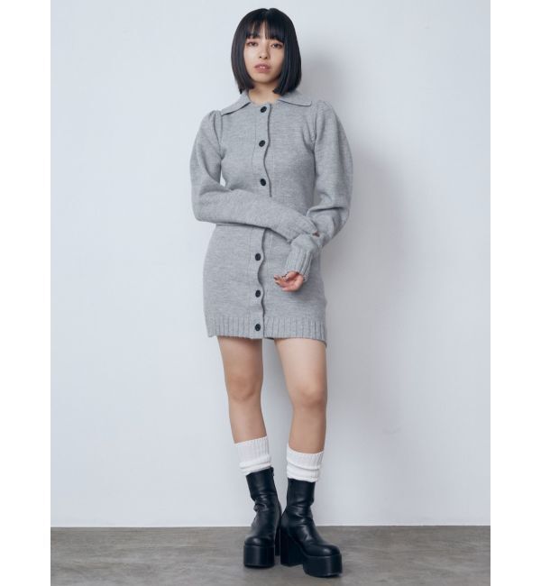 EMODA「シングルカラーミニマルワンピース」|ワンピース|