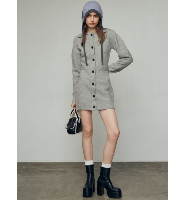 EMODA「シングルカラーミニマルワンピース」|ワンピース|