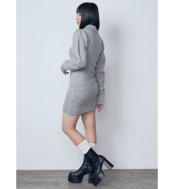 EMODA「シングルカラーミニマルワンピース」|ワンピース|