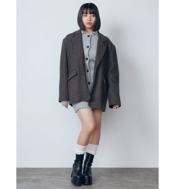 EMODA「シングルカラーミニマルワンピース」|ワンピース|