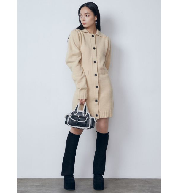 EMODA「シングルカラーミニマルワンピース」|ワンピース|