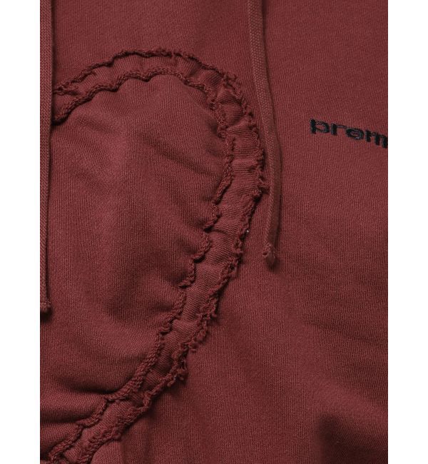 EMODA「ストリングハートクロップパーカー」|パーカー|