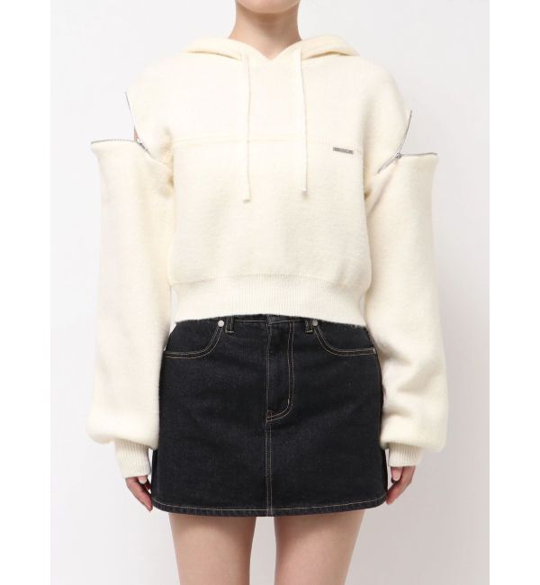 EMODA「マルチオープンニットフーディ」|パーカー|