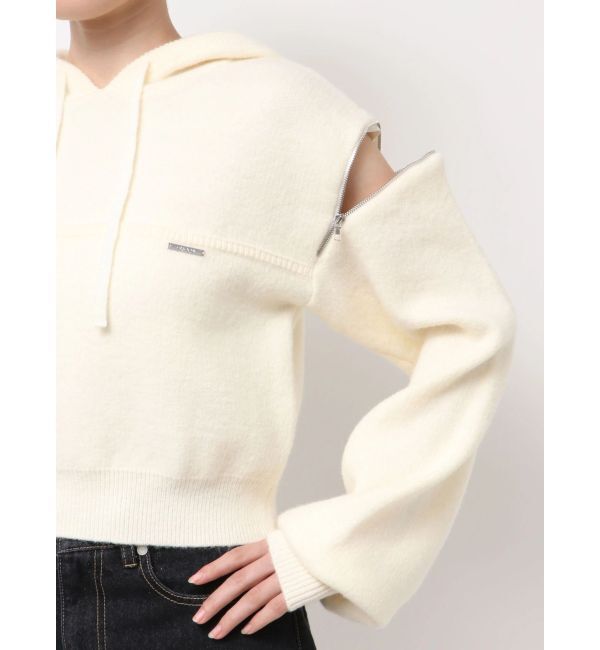 EMODA「マルチオープンニットフーディ」|パーカー|