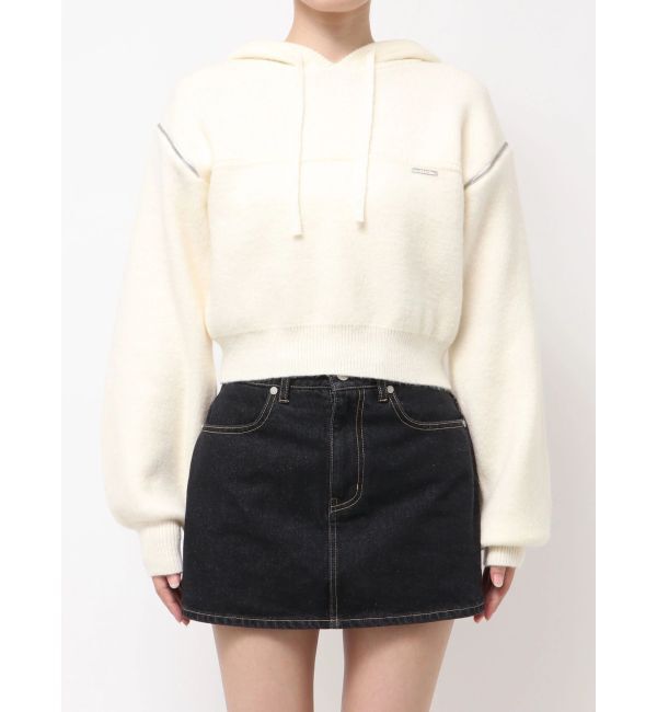 EMODA「マルチオープンニットフーディ」|パーカー|