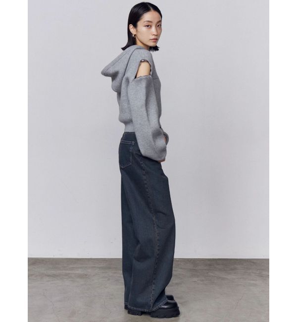 EMODA「マルチオープンニットフーディ」|パーカー|