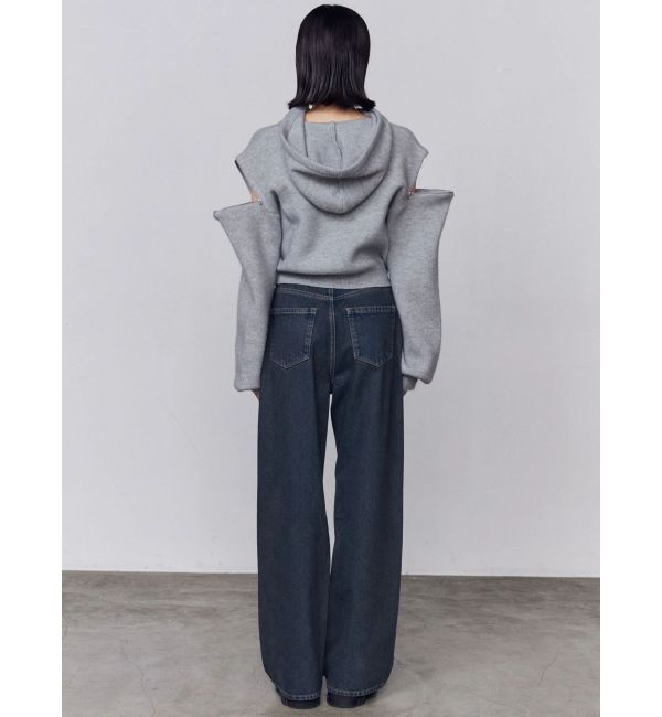 EMODA「マルチオープンニットフーディ」|パーカー|