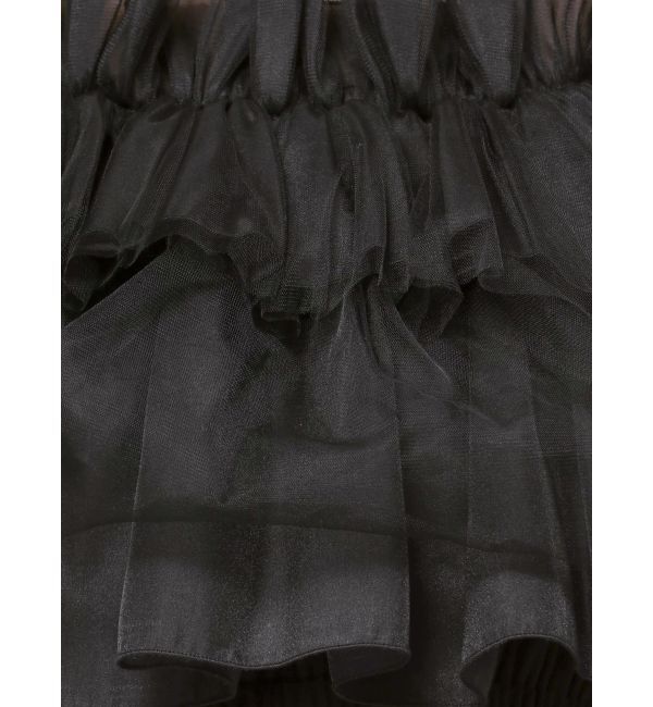 MERCURYDUO「チュールフリルトップス」|シャツ・ブラウス|