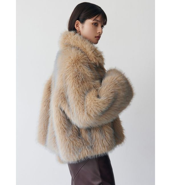 MURUA「MIXフェイクファーブルゾン」|ブルゾン・スタジャン|