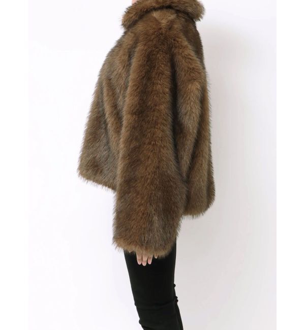 MURUA「MIXフェイクファーブルゾン」|ブルゾン・スタジャン|