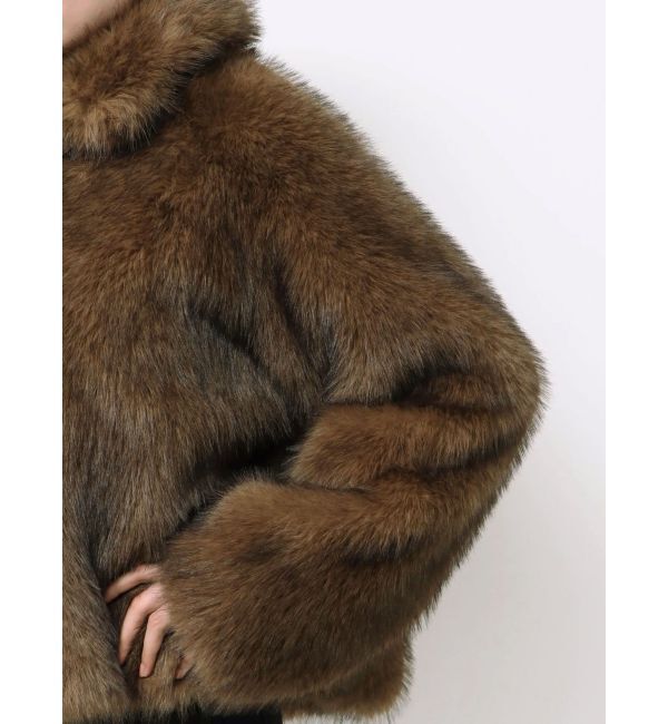 MURUA「MIXフェイクファーブルゾン」|ブルゾン・スタジャン|