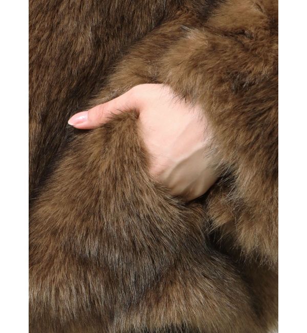 MURUA「MIXフェイクファーブルゾン」|ブルゾン・スタジャン|