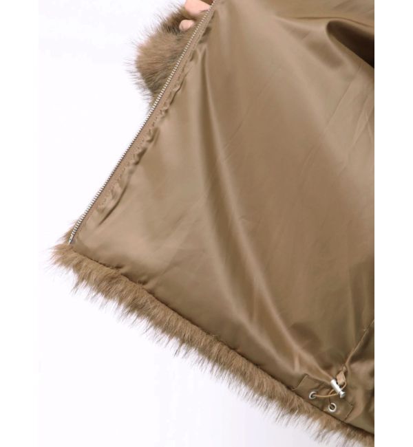 MURUA「MIXフェイクファーブルゾン」|ブルゾン・スタジャン|