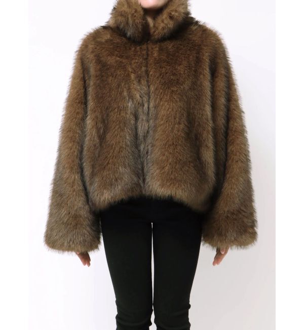 MURUA「MIXフェイクファーブルゾン」|ブルゾン・スタジャン|