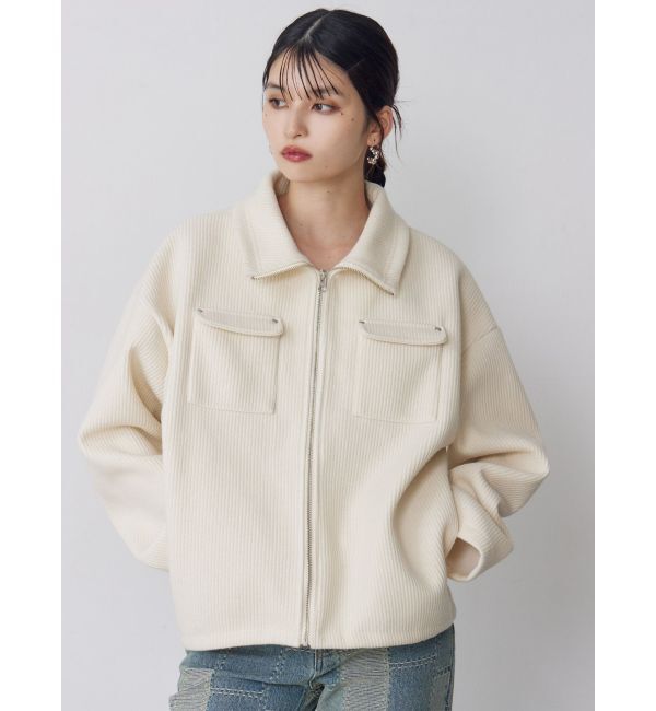 MURUA「スタンドZIPブルゾン【セット販売対象】」|ブルゾン・スタジャン|