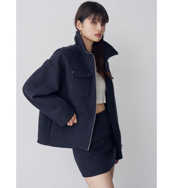 MURUA「スタンドZIPブルゾン【セット販売対象】」|ブルゾン・スタジャン|