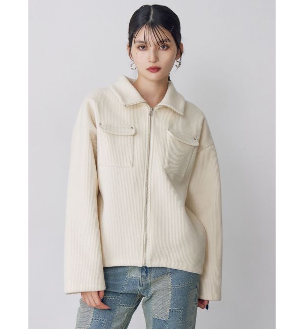 MURUA「スタンドZIPブルゾン【セット販売対象】」|ブルゾン・スタジャン|