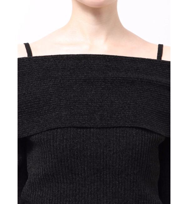 MURUA「モールヤーンオフショルニット」|ニット・セーター|