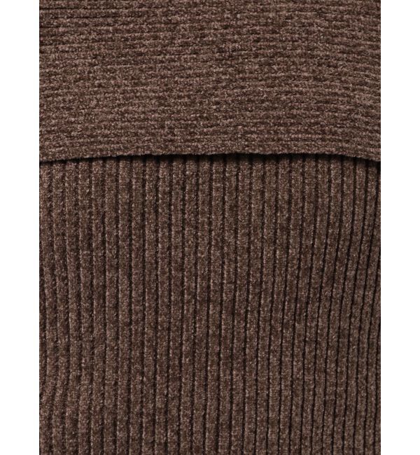 MURUA「モールヤーンオフショルニット」|ニット・セーター|