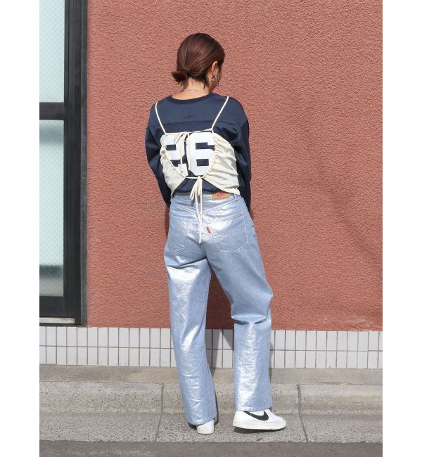 Ungrid「レースコンビサテンキャミ」|キャミソール|