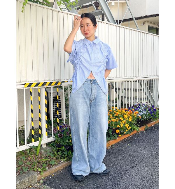 Ungrid「ドロストデザインシャツ」|シャツ・ブラウス|