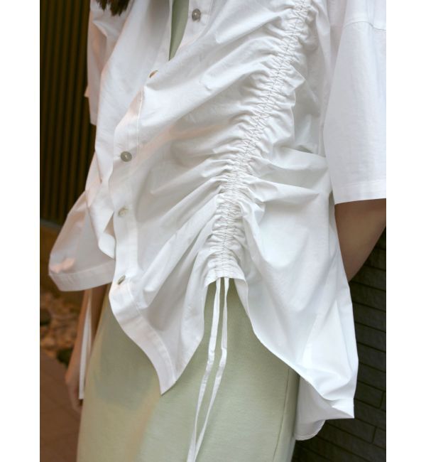 Ungrid「ドロストデザインシャツ」|シャツ・ブラウス|