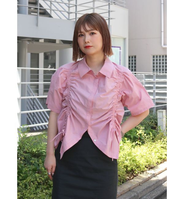 Ungrid「ドロストデザインシャツ」|シャツ・ブラウス|