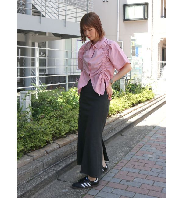 Ungrid「ドロストデザインシャツ」|シャツ・ブラウス|