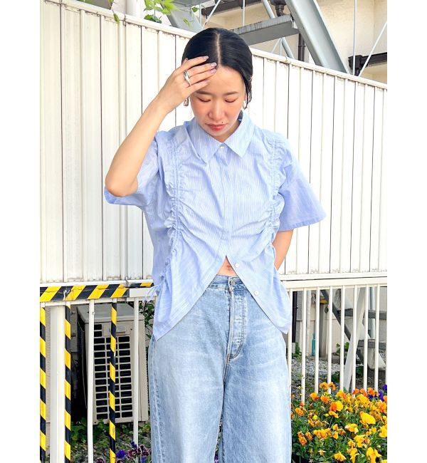 Ungrid「ドロストデザインシャツ」|シャツ・ブラウス|