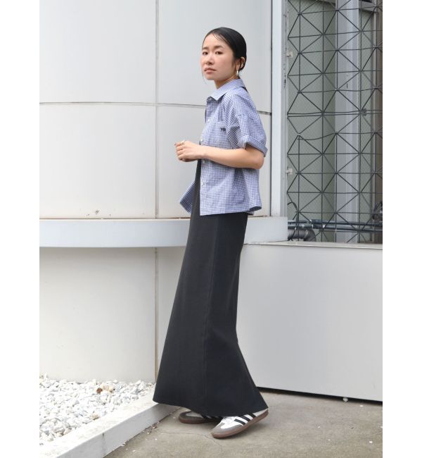 Ungrid「ハーフスリーブエンブロイダリーシャツ」|シャツ・ブラウス|