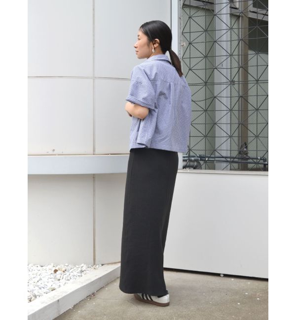 Ungrid「ハーフスリーブエンブロイダリーシャツ」|シャツ・ブラウス|