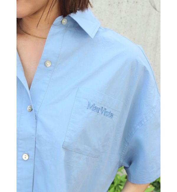 Ungrid「ハーフスリーブエンブロイダリーシャツ」|シャツ・ブラウス|