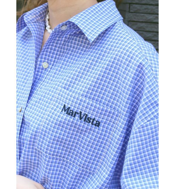 Ungrid「ハーフスリーブエンブロイダリーシャツ」|シャツ・ブラウス|