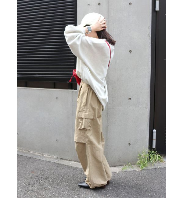 Ungrid「【WEB限定】デザインラフルーズパンツ」|その他|