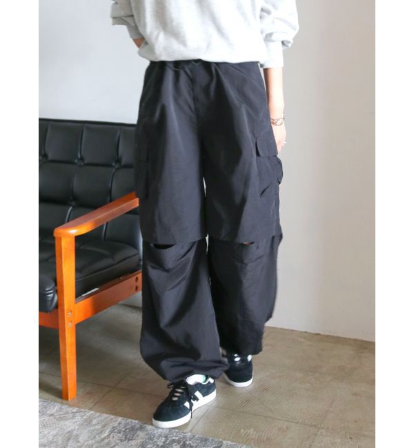 Ungrid「【WEB限定】デザインラフルーズパンツ」|その他|