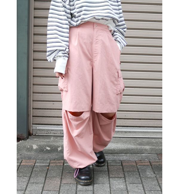 Ungrid「【WEB限定】デザインラフルーズパンツ」|その他|