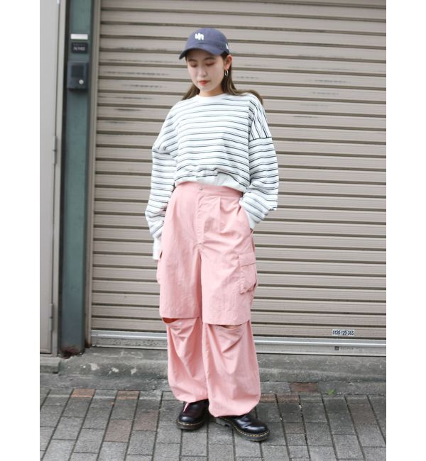 Ungrid「【WEB限定】デザインラフルーズパンツ」|その他|