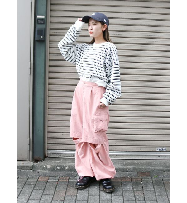 Ungrid「【WEB限定】デザインラフルーズパンツ」|その他|