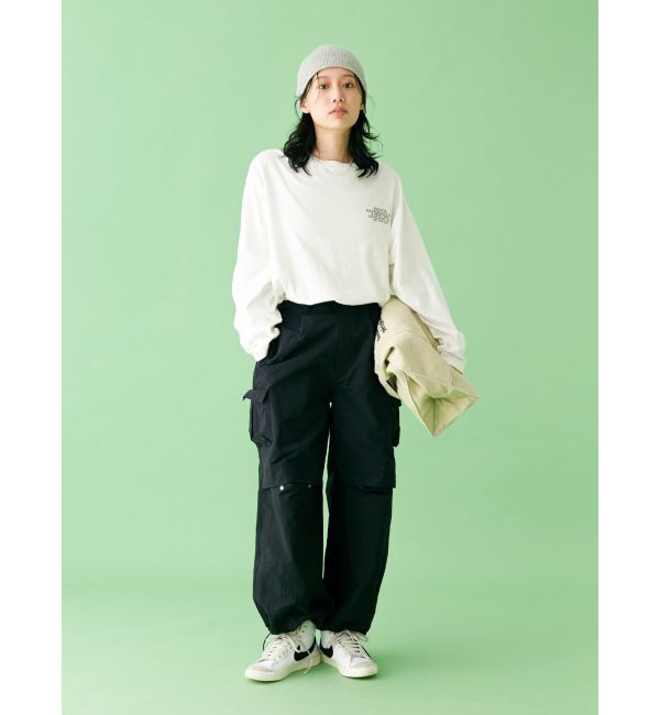 Ungrid「【WEB限定】デザインラフルーズパンツ」|その他|