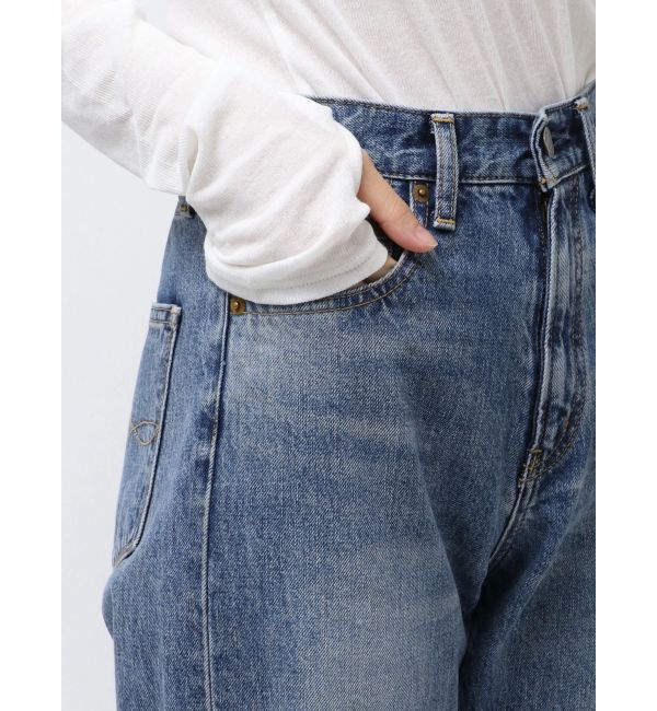 Ungrid「カットオフダメージストレートデニム」|デニム|