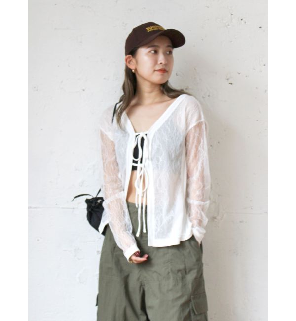 Ungrid「テレココンビレーストップス」|Tシャツ・カットソー|