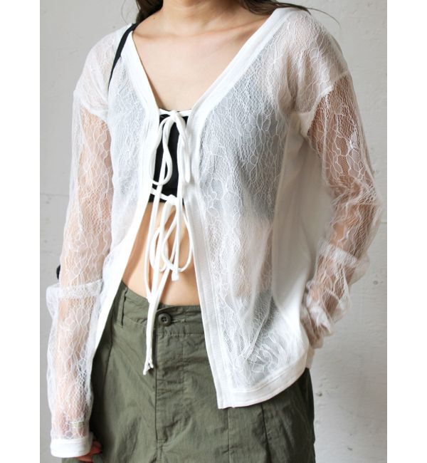 Ungrid「テレココンビレーストップス」|Tシャツ・カットソー|