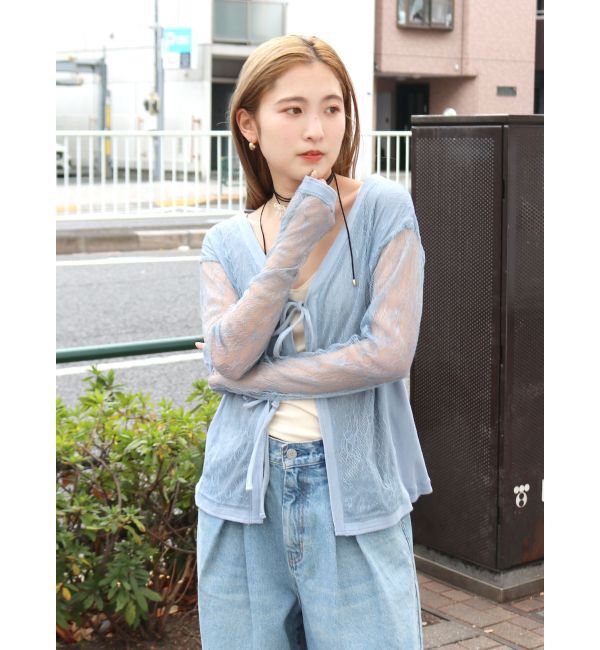 Ungrid「テレココンビレーストップス」|Tシャツ・カットソー|