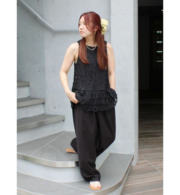 Ungrid「バテンレーストップス」|Tシャツ・カットソー|