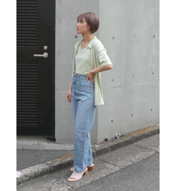 Ungrid「ヴィンテージスリムストレートデニム」|デニム|