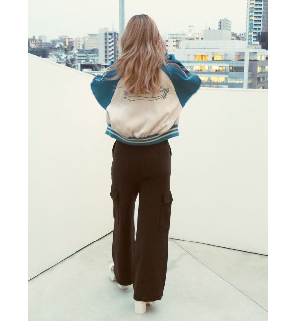 EVRIS「ニットカーゴパンツ【セットアップ着用可能】」|カーゴ|