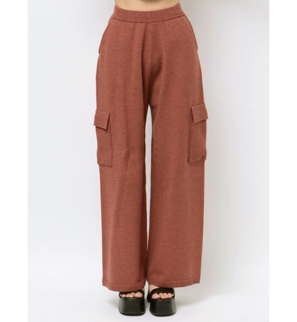 EVRIS「ニットカーゴパンツ【セットアップ着用可能】」|カーゴ|