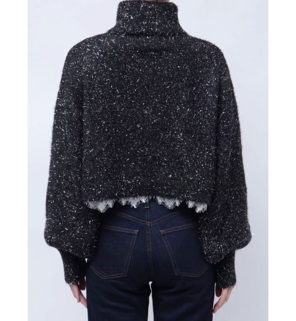 jouetie「レースドッキングニット」|ニット・セーター|