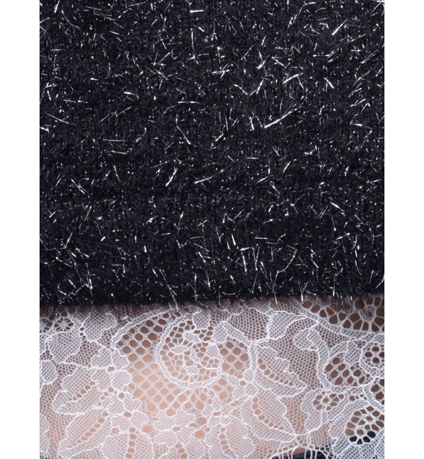 jouetie「レースドッキングニット」|ニット・セーター|