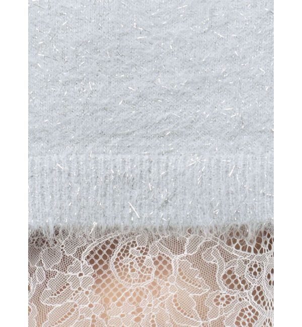 jouetie「レースドッキングニット」|ニット・セーター|